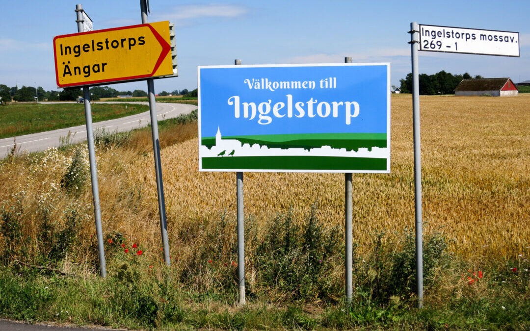 Nya Ingelstorps-skyltar